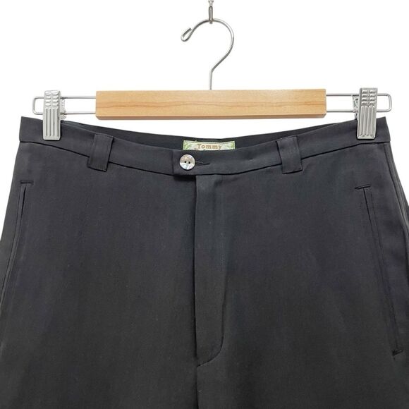 NWT Tommy Bahama Lucky Penny Shorts Black 100% Silk Size 6 TW8113 Dressy Classic - Picture 4 of 11